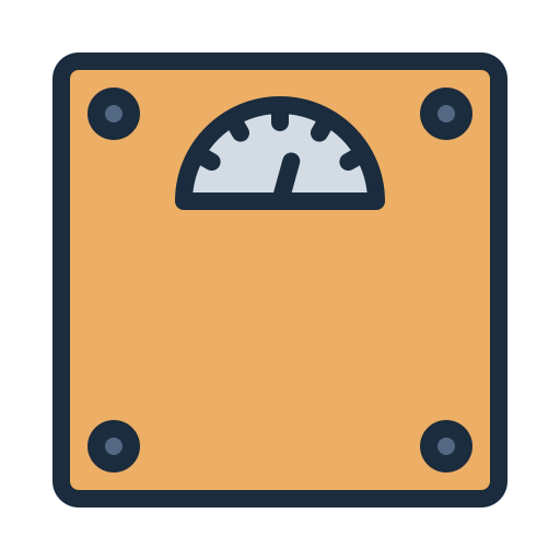 Weight scale Generic color lineal-color icon