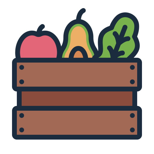 cassetta di verdure Generic color lineal-color icona