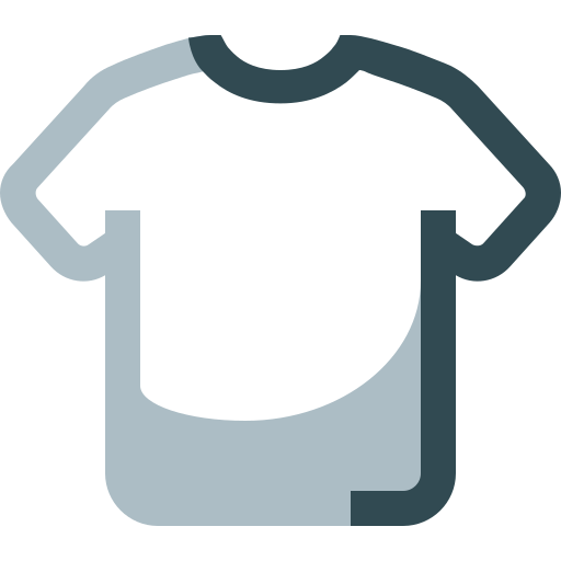 t-shirt Generic color lineal-color Icône