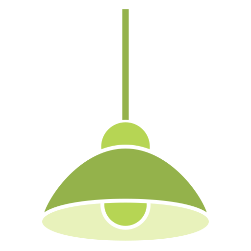 Потолочный светильник Generic color fill иконка
