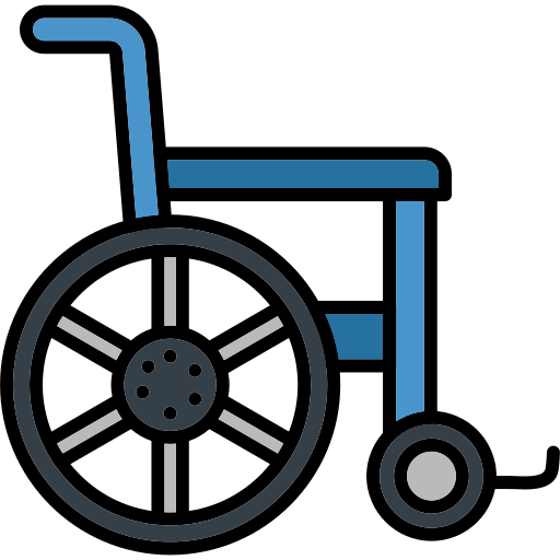 車椅子 Generic color lineal-color icon