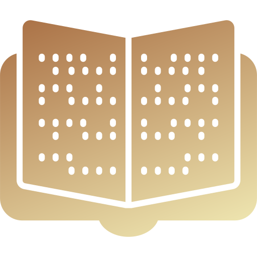 braille Generic gradient fill icono