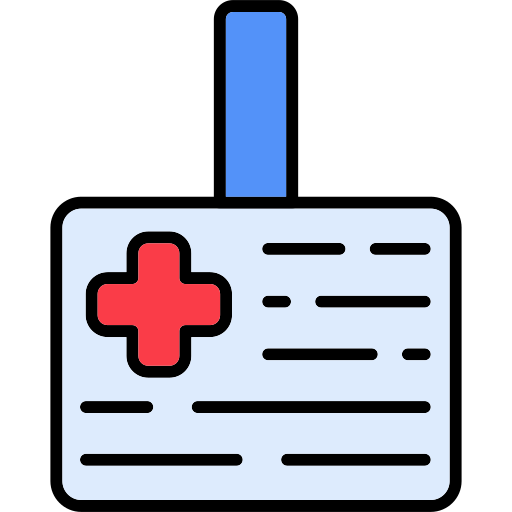 Identification Generic color lineal-color icon