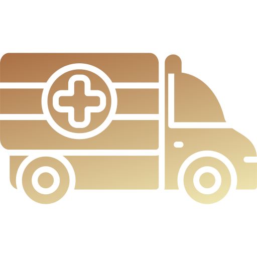 ambulans Generic gradient fill ikona