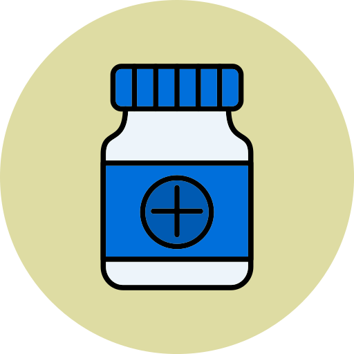 薬瓶 Generic color lineal-color icon