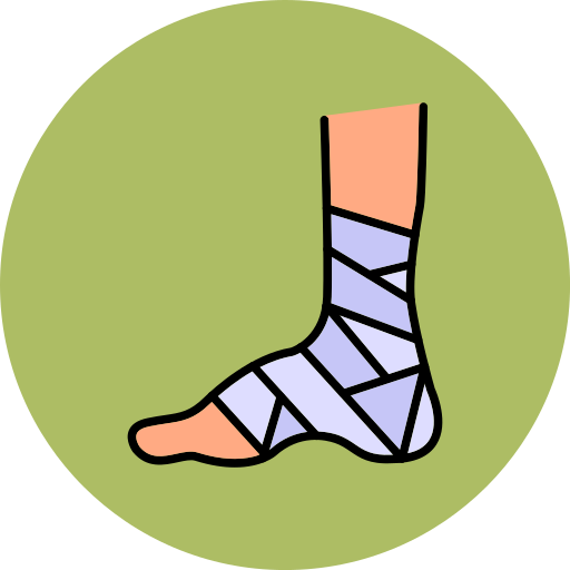 Injured Generic color lineal-color icon