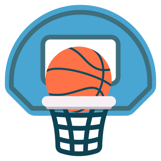 농구 게임 Generic color fill icon