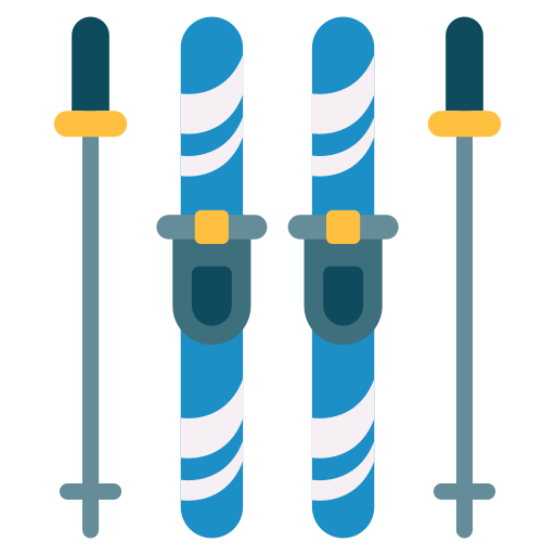 ski Generic color fill Icône