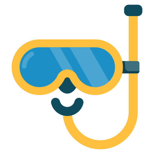 Snorkeling Generic color fill icon