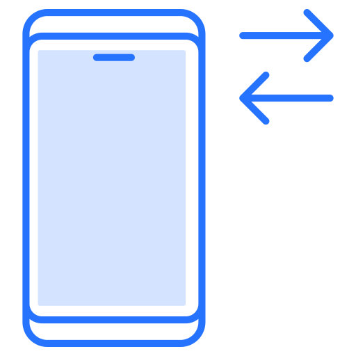 Data transfer Generic color lineal-color icon