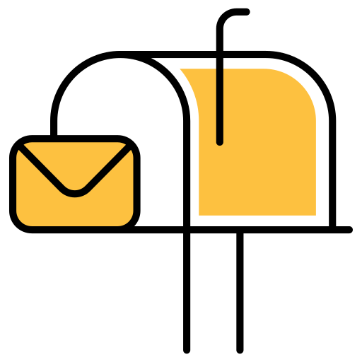 casilla de correo Generic color lineal-color icono
