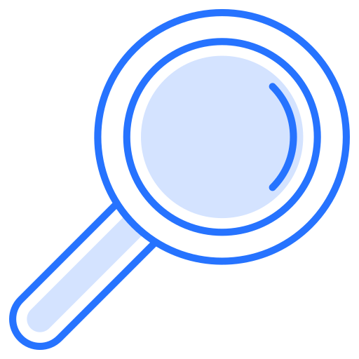 Loupe Generic color lineal-color icon