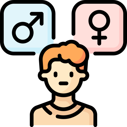 tożsamość płciowa Special Lineal color ikona
