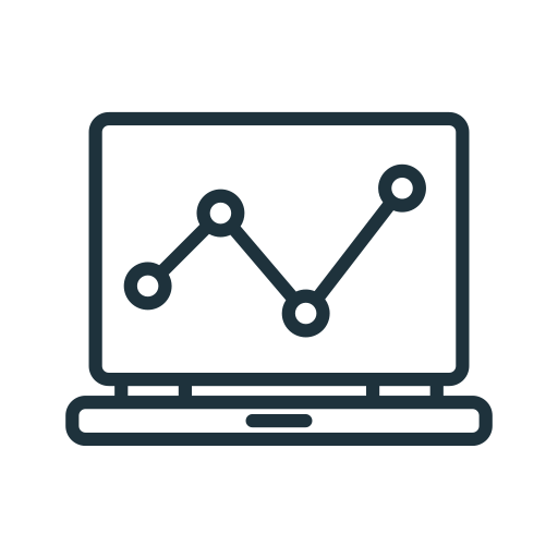 computadora portátil Generic outline icono