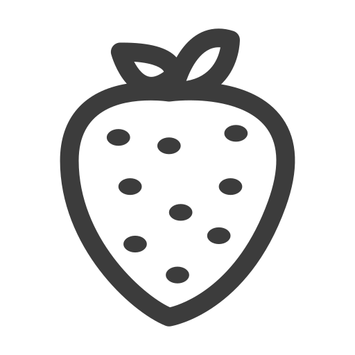 Strawberry Generic outline icon