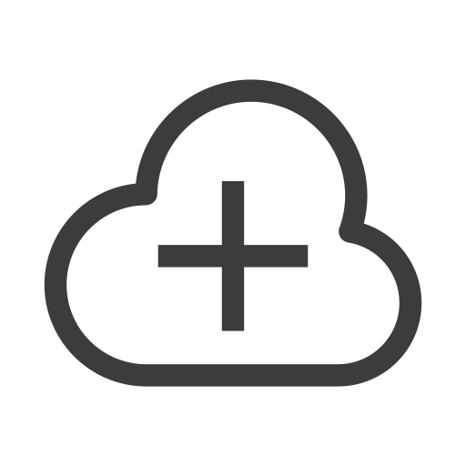 chmura Generic outline ikona