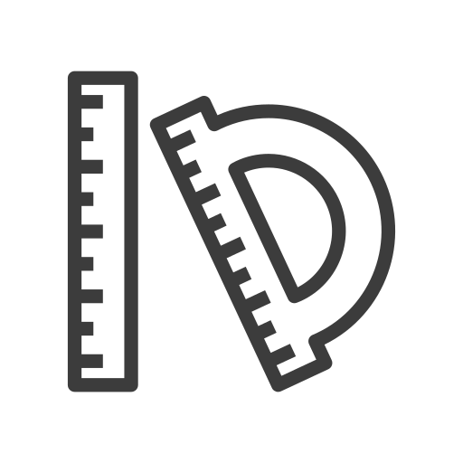 ルーラー Generic outline icon