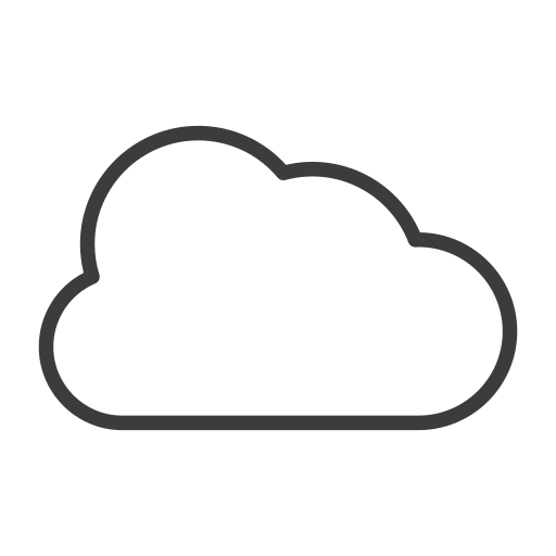 wolke Generic outline icon