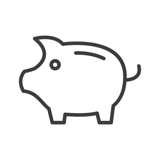 cerdo Generic outline icono