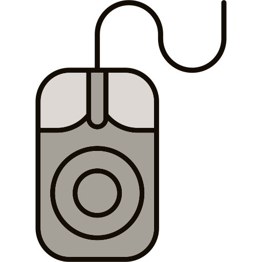 Computer mouse Generic color lineal-color icon