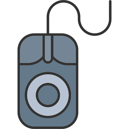 Computer mouse Generic color lineal-color icon