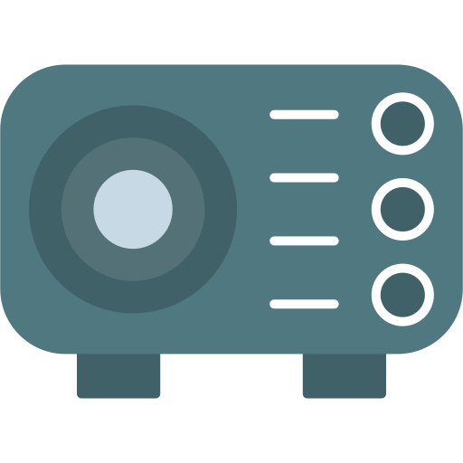 proyector Generic color fill icono