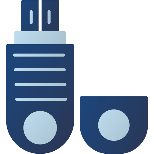 pen-drive Generic gradient fill icoon