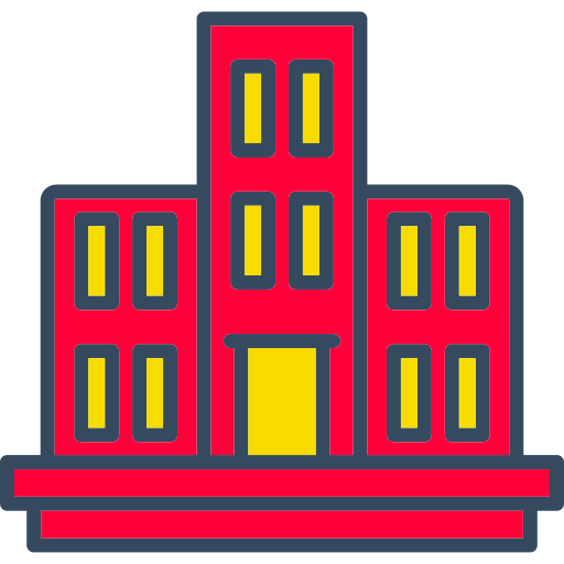 bürogebäude Generic color lineal-color icon