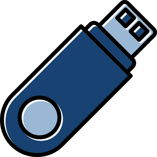 usb-stick Generic color lineal-color icon