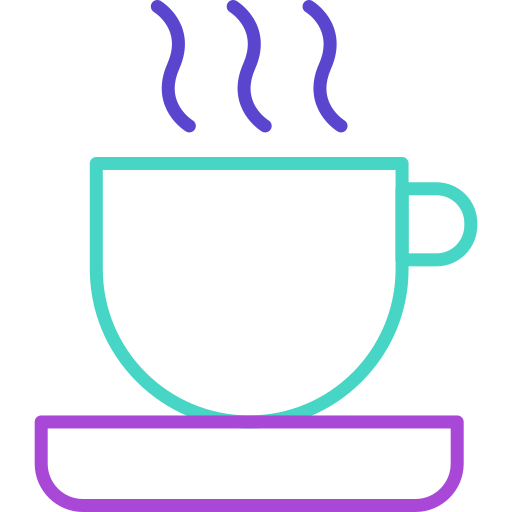xícara de café Generic color outline Ícone