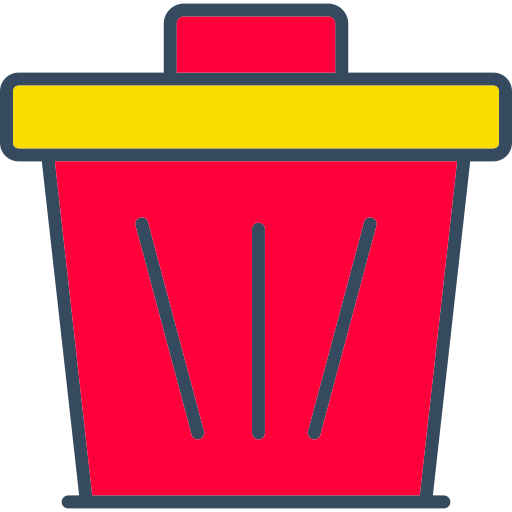 Garbage Generic color lineal-color icon
