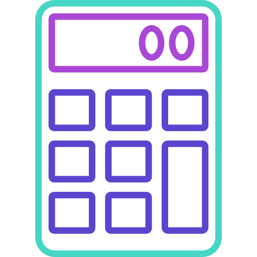 calculatrice Generic color outline Icône