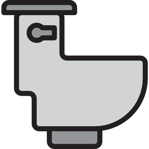 Bathroom Catkuro Lineal Color icon