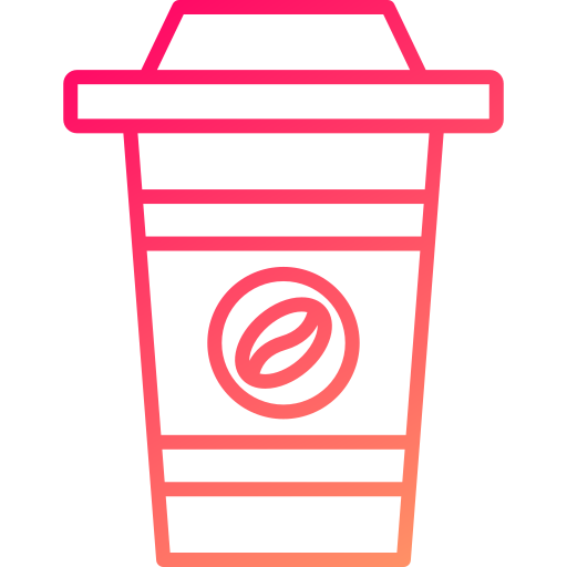 Кофейная чашка Generic gradient outline иконка