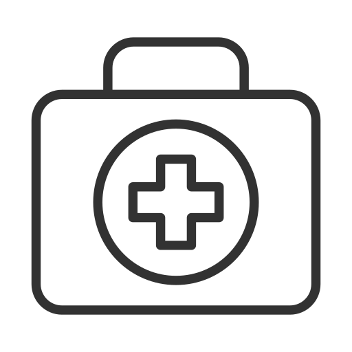 First aid kit Generic outline icon