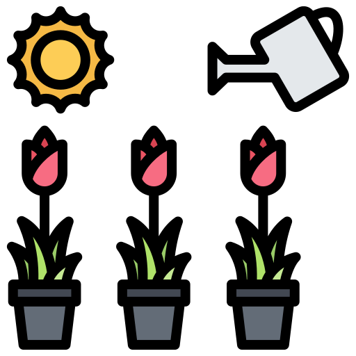 podlewanie roślin Generic color lineal-color ikona