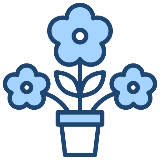 Flower Generic color lineal-color icon