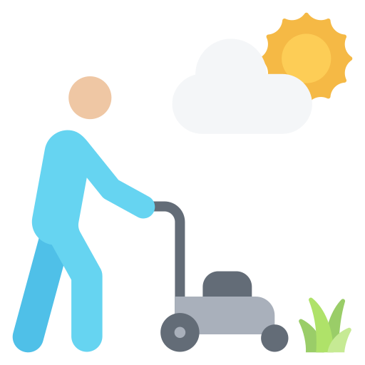 Lawn mower Generic color fill icon