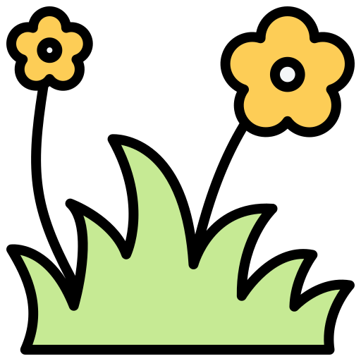 wilde bloem Generic color lineal-color icoon