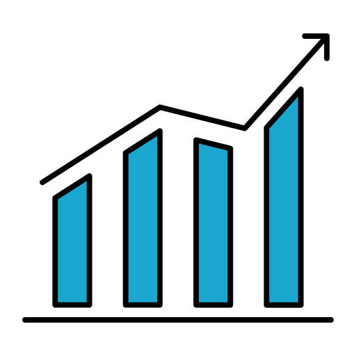 Chart bars Generic color lineal-color icon