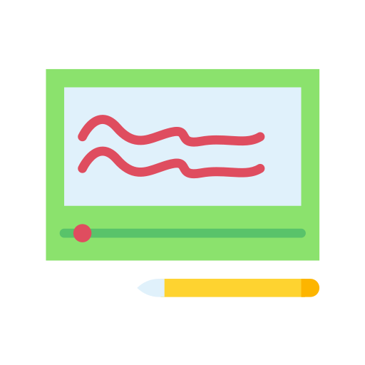 Drawing board Generic color fill icon