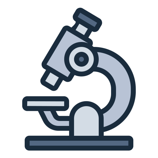 mikroskop Generic color lineal-color ikona