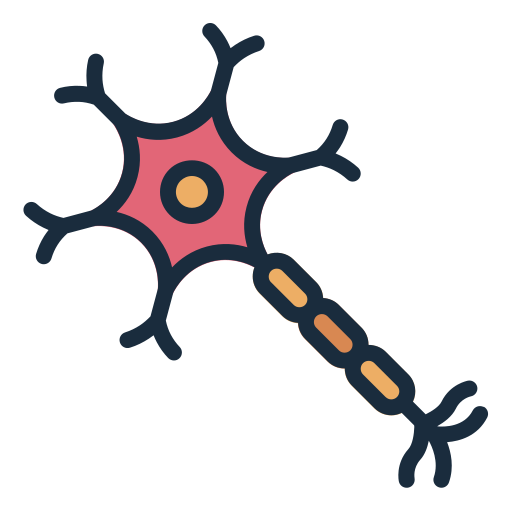 komórka nerwowa Generic color lineal-color ikona
