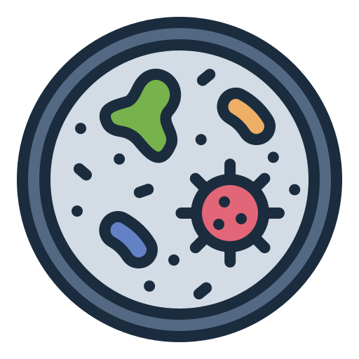 Микроорганизм Generic color lineal-color иконка