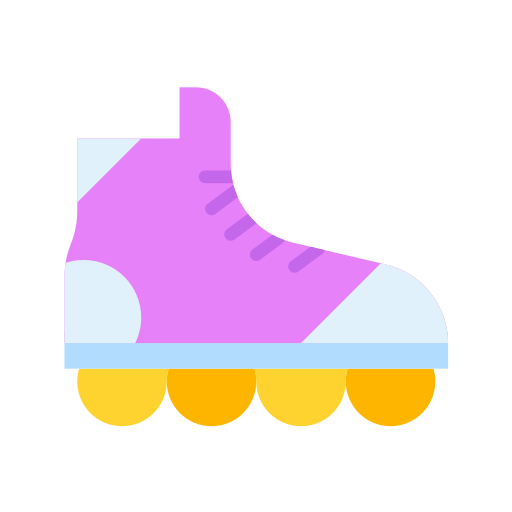 ローラースケート Generic color fill icon