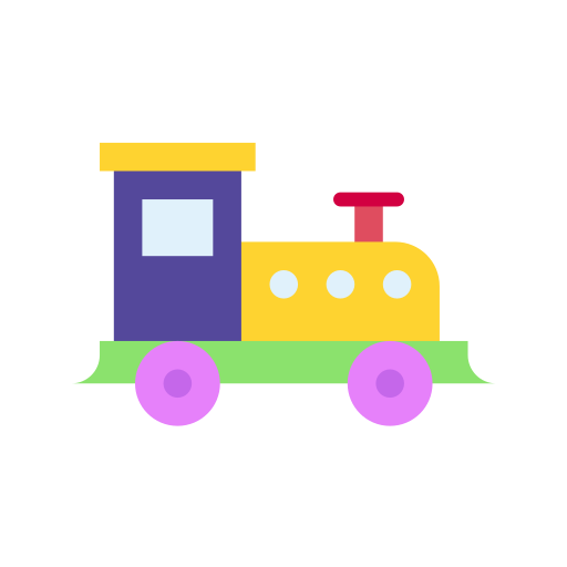 おもちゃの列車 Generic color fill icon