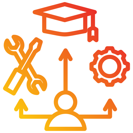 Skill development Generic gradient outline icon