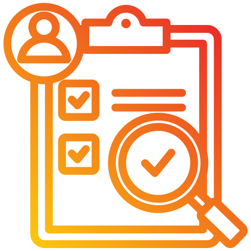 Performance appraisal Generic gradient outline icon