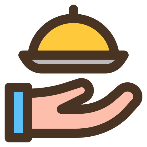 食品トレイ Generic color lineal-color icon