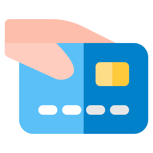 Оплата кредитной картой Generic color fill иконка